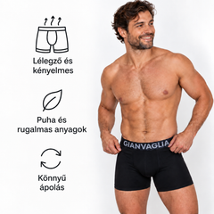 COTTONCORE™ – PAMUT FÉRFI BOXERALSÓ 4+1 AJÁNDÉK - 958 Ft ÁR DARAB