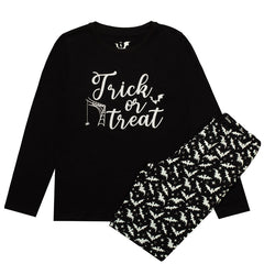 MAGICDREAMS - 100% PAMUT LÁNYPIZSAMA HALLOWEEN MINTÁVAL