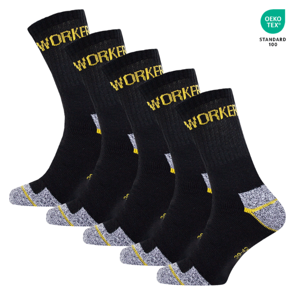 WORKDRY™ – OEKO-TEX TANÚSÍTVÁNNYAL RENDELKEZŐ 5 AZ 1-BEN MUNKAZOKNI (5 DARABOS CSOMAG) - 492 Ft ÁR DARAB