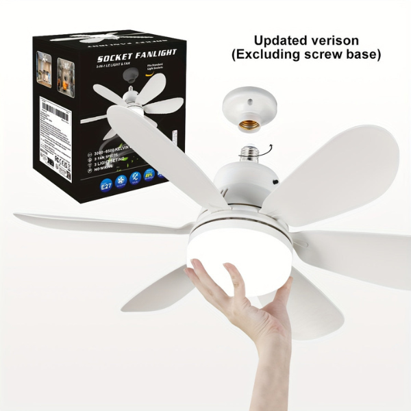 BREEZELITE™ - MENNYEZETI VENTILÁTOR VILÁGÍTÁSSAL