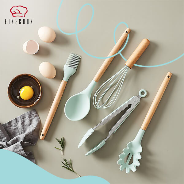 FINECOOK® - 12 RÉSZES KONYHAI ESZKÖZ SZETT